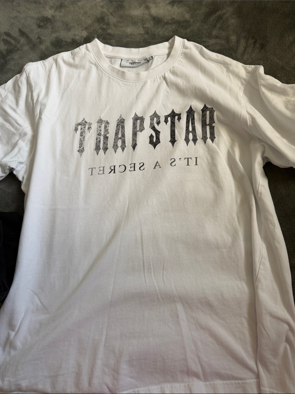 Trapstar White Short-Sleeve Graphic Tee